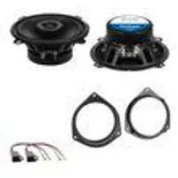 Crunch GTS52 Lautsprecher 13 cm Einbauset für Opel Astra G H Corsa C D hinten