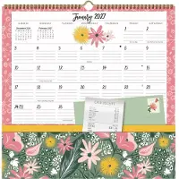 Lang Flora und Fauna Pocket Note Nook Kalender 2027
