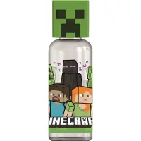 Minecraft - Water Bottle w/3D Figurine 560 ml - Minecraft (088808723-40413)