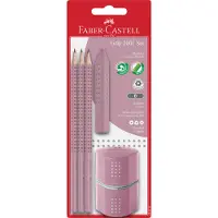 Faber-Castell Bleistiftset - 5 Teile - Rosa - - One Size - Bleistifte