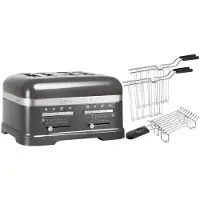 KitchenAid Set 2, 4-Scheiben Toaster Artisan 5KMT4205 Medallion Silber
