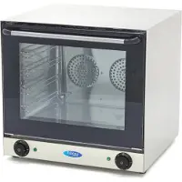 Maxima - Gastro Konvektionsofen - Passt 4 Tabletts - Eingebauter Timer - Bis zu 300 ° C