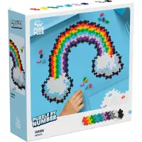 Plus plus Plus-Plus Puzzle By Number Regenbogen und Einhorn 500 Teile