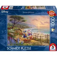Schmidt Spiele Thomas Kinkade Studios: Disney - Donald and Daisy A