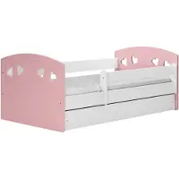 RAUMHIRSCH FURNITURE raumhirsch Kinderbett Jugendbett JULIA 70x140, 80x160, 80x180 cm - Komplettset mit Matratze, Schublade & Rausfallschutz