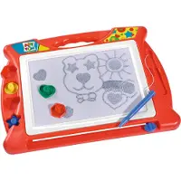 Adlibris zeichentafel magnetisch junior 40 x 29 cm rot