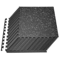 Vevor 24 x Puzzlematte Bodenschutzmatte 610 x 610 x 14 mm