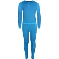 TROLLKIDS - Kid's Hemsedal Baselayer Set - Kunstfaserunterwäsche Gr 116 blau