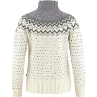 Fjällräven Jacke Ovik Knit Cardigan Chalk White-Flint Grey Damen-S