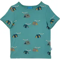 Finkid Bambus T-Shirt ILTA SUN deep jungle