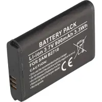 AccuCell Akku nur passend für Samsung GT-B2710, AB803446BU, Maße 49,4 x 34,0 x 5,8mm beachten