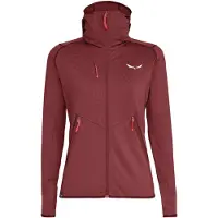 Salewa Agner Hybrid PL/DST FZ Hoody - Fleecejacke - Damen Syrah Melange FR 36
