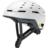 Smith - Skihelm – Unisex – Summit Mips - Summit MIPS Matte White / Slate - Größe 63-67 cm - Weiß