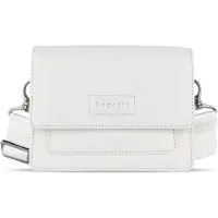 Bugatti Umhängetasche Schultertasche Elsa Shoulder Bag With Flap White creme