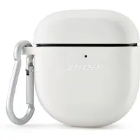 Bose QuietComfort Earbuds II Case Cover Weiß Schutzhülle Für Ohrhörer