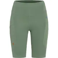 Fjällräven Leggings Abisko Short Tights Women Patina Green-XXS
