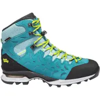 Hanwag Makra GTX Damen Trekkingschuh High Blau Gelb 40