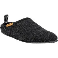 Hanwag - Hausschuhe für die Schutzhütte &ndash; Unisex &ndash; Cabin Loafer - Cabin Loafer Charcoal aus Wolle - Größe 38 - Grau