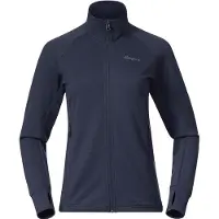 Bergans Sweatjacke Rabot Merino Tech Midlayer Jacket Damen Ocean Blue-S