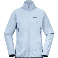 Bergans Sweatjacke Junior Fleece Midlayer Jacket Kinder Ice Blue-Größe 128