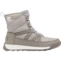Sorel Whitney Plus Lace WP Damen Boots in Grau, Größe 38