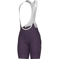 ALÉ Kurze Fahrradhose mit Trägern - MAGIC COLOUR PR-E - bordeaux XL