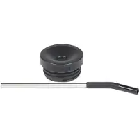 Klean Kanteen Straw Stopper Schwarz