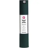 Manduka X, Thermoplastisches Elastomer (TPE), Grün, Einfarbig, 610 mm, 1800 mm, 5 mm