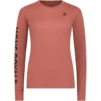 Mons Royale - Langarm-T-Shirt aus Merinowolle – Damen / Frau – Yotei Merino Classic - Yotei W Merino Classic Long Sleeve Canyon Rose für