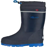 TROLLKIDS Kids Isfjord Thermo Winter Rubber Boot XT Jungen Winterstiefel Marine 578-117 Grösse 29