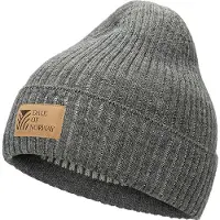 Dale of Norway Alvøy Hat Norwegian Wool Smoke/Off White UNI Ski Mütze