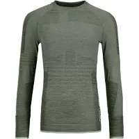Ortovox - Unterwäsche aus Merinowolle - 230 Competition Long Sleeve W Arctic Grey für Damen aus Wolle - Größe M - Grün