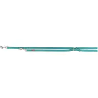 Trixie Hondenriem Premium Verstelbaar Tweelaags Aqua - 200X1,5 Cm