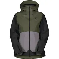 SCOTT - 3-Schicht Wetterschutzjacke - Explorair 3L Jacket W Douglas Green Evening Grey für Damen - Größe S - Khaki