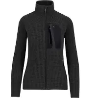 Karpos Rocchetta Evo Fleece Mit Durchgehendem Reißverschluss Schwarz M Damen Schwarz M