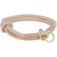 Trixie Halsband Hond Soft Rope Halfslip Roze / Lichtroze - 25X0,6 Cm