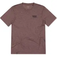 Mons Royale - T-shirt aus Merinowolle – Herren – Zephyr Merino Tencel T-Shirt - Zephyr Merino Tencel T-Shirt Chestnut für Herren aus Wolle