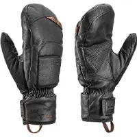 LEKI Fäustlinge Unisex Montera Prime Mitt Black Dark Brown-9