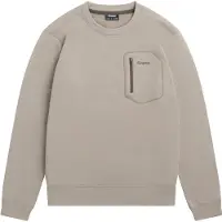 Bergans Pullover Herren Midtli Midlayer Sweatshirt Rock Taupe-S