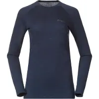 Bergans Inner:pure Merino Long Sleeve Women navy blue (557) XS