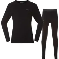 Bergans Allround Merino Baselayer Set Kids/Junior black (91) 164