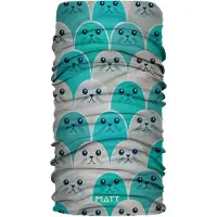 Matt Coolmax Eco Neckwarmer Grün,Grau Junge