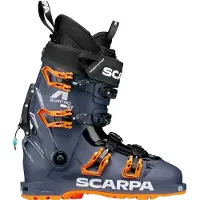 Scarpa - Skischuhe für Wanderungen und Bergsteigen kompatibel Gripwalk - 4-Quattro GT Titan Orange für Herren - Größe 30 - schwarz