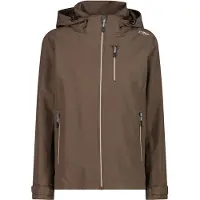 CMP Woman Jacket Zip Hood Toffee D42