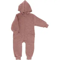 Engel Baby-Overall mit Kapuze und Reissverschluss