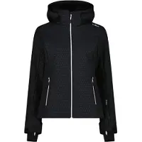 CMP WOMAN JACKET ZIP HOOD schwarz 36