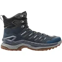 Lowa - Wanderschuhe mit GORE-TEX&reg; - Innovo GTX Mid Navy/Grey für Herren aus Leder - Größe 44 - Navy blau