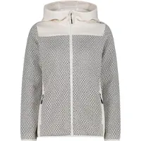 CMP Women's Jacquard Knit Jacket Fix Hood