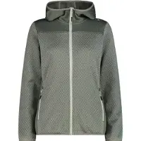 CMP Women's Jacquard Knit Jacket Fix Hood