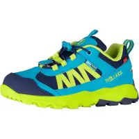 TROLLKIDS Kinder Tronfjell Hiker Low Wanderhalbschuh pool blue/dark indigo 35